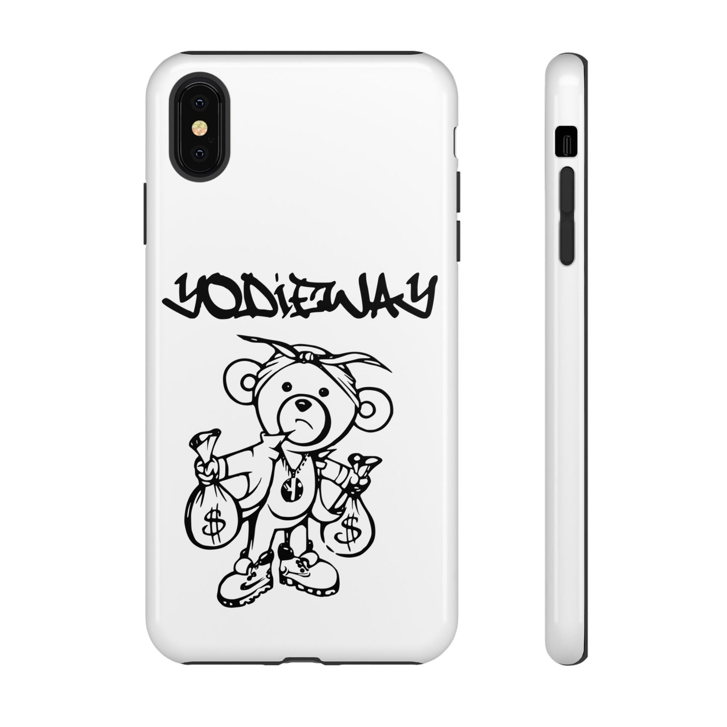 ORIGINAL YODIEWAY WHITE PHONE CASE