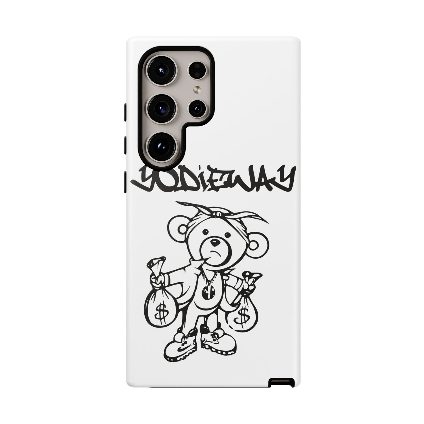 ORIGINAL YODIEWAY WHITE PHONE CASE