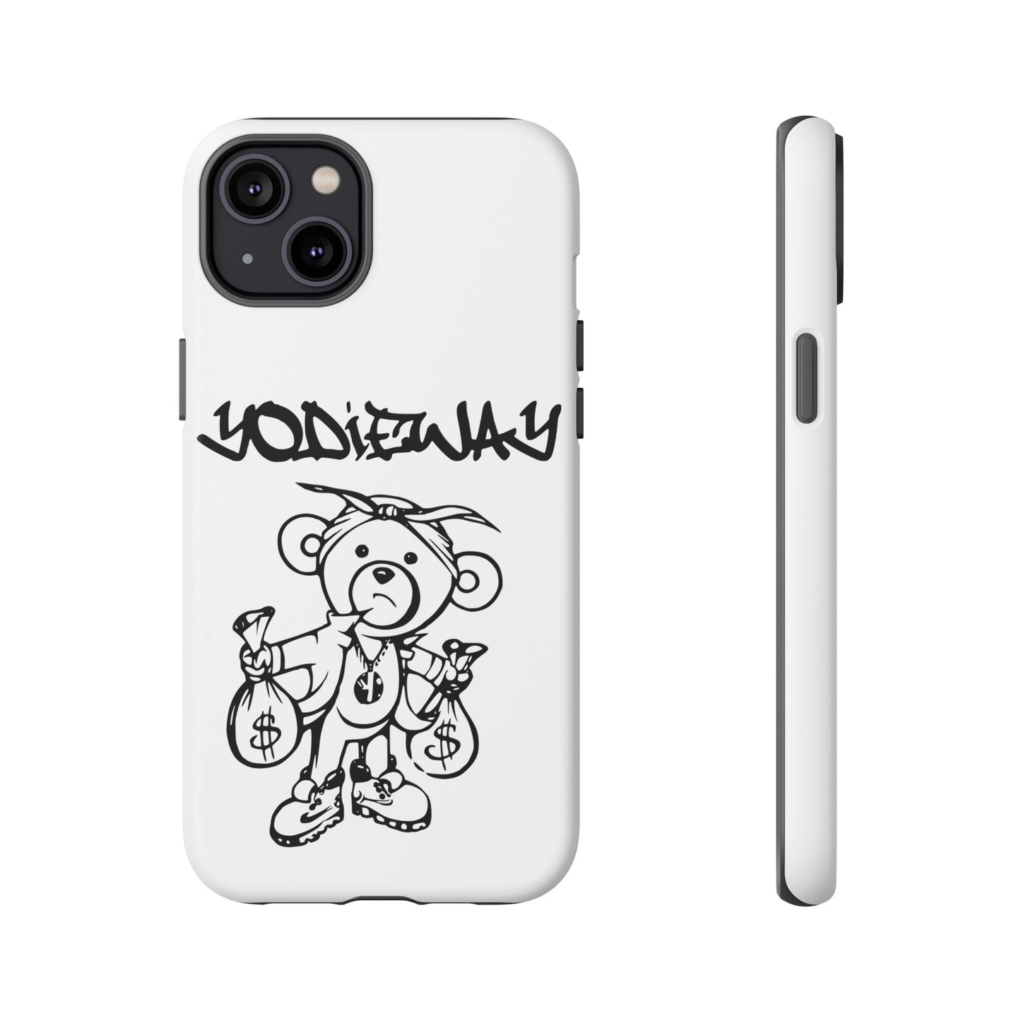 ORIGINAL YODIEWAY WHITE PHONE CASE