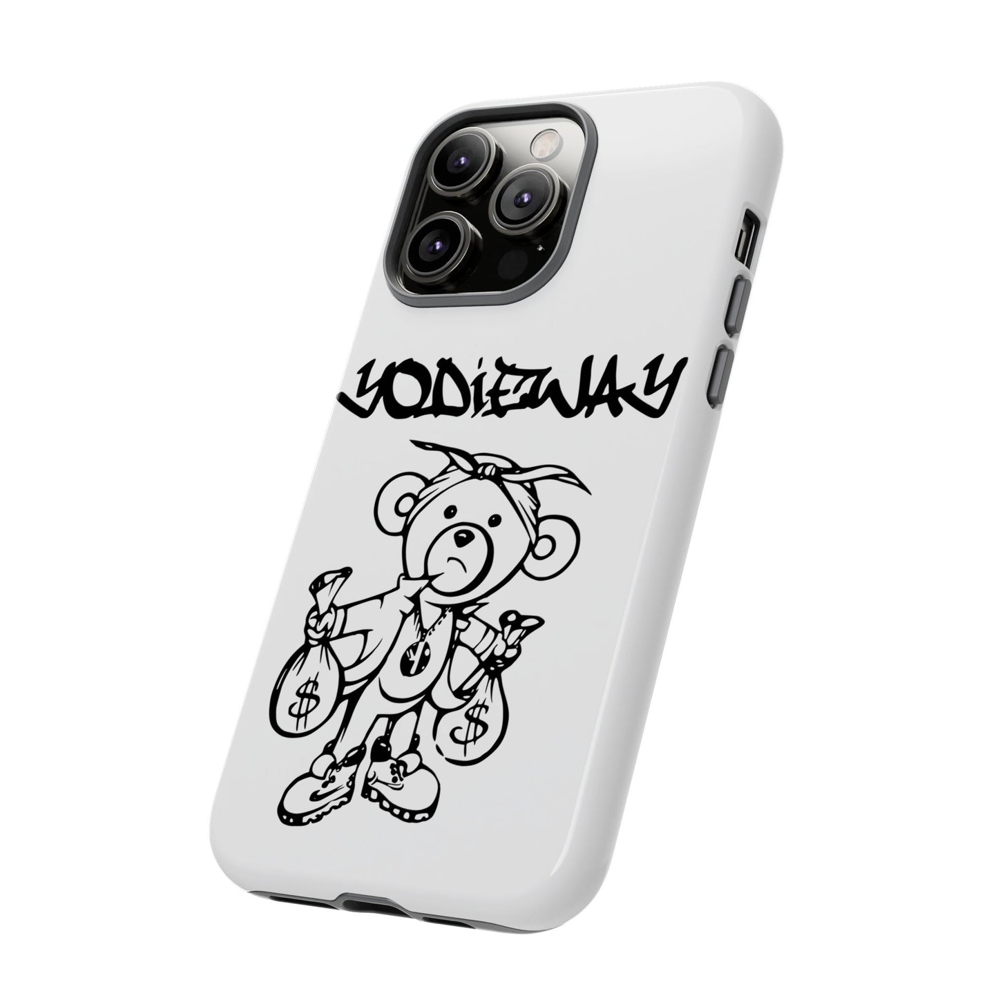 ORIGINAL YODIEWAY WHITE PHONE CASE