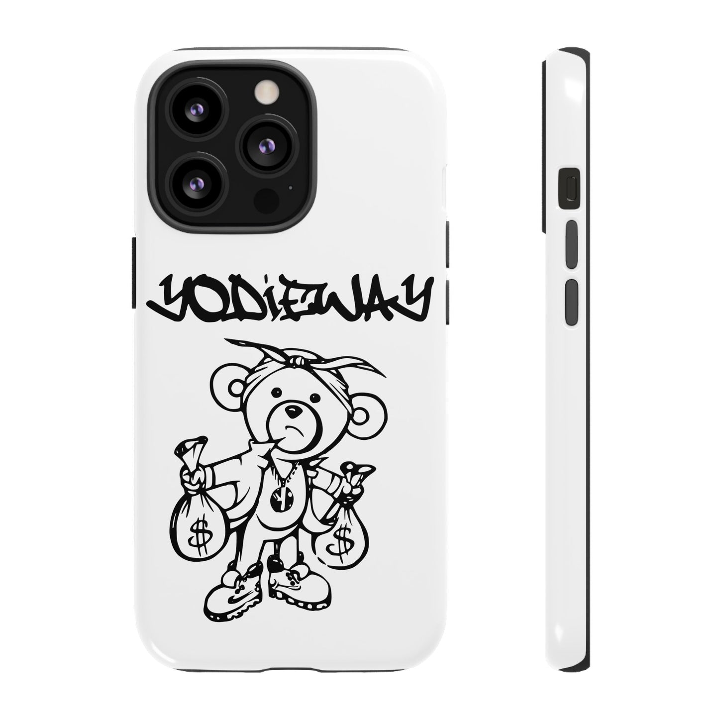 ORIGINAL YODIEWAY WHITE PHONE CASE