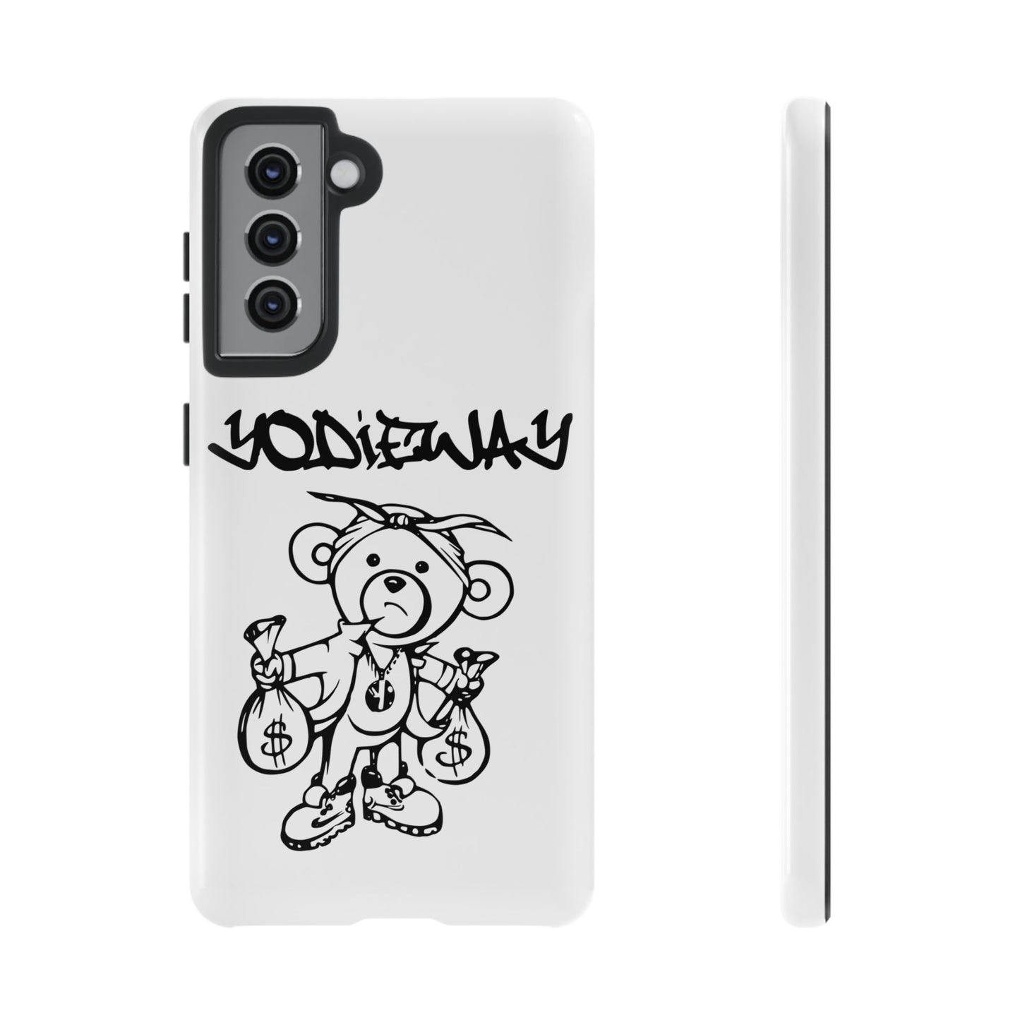 ORIGINAL YODIEWAY WHITE PHONE CASE