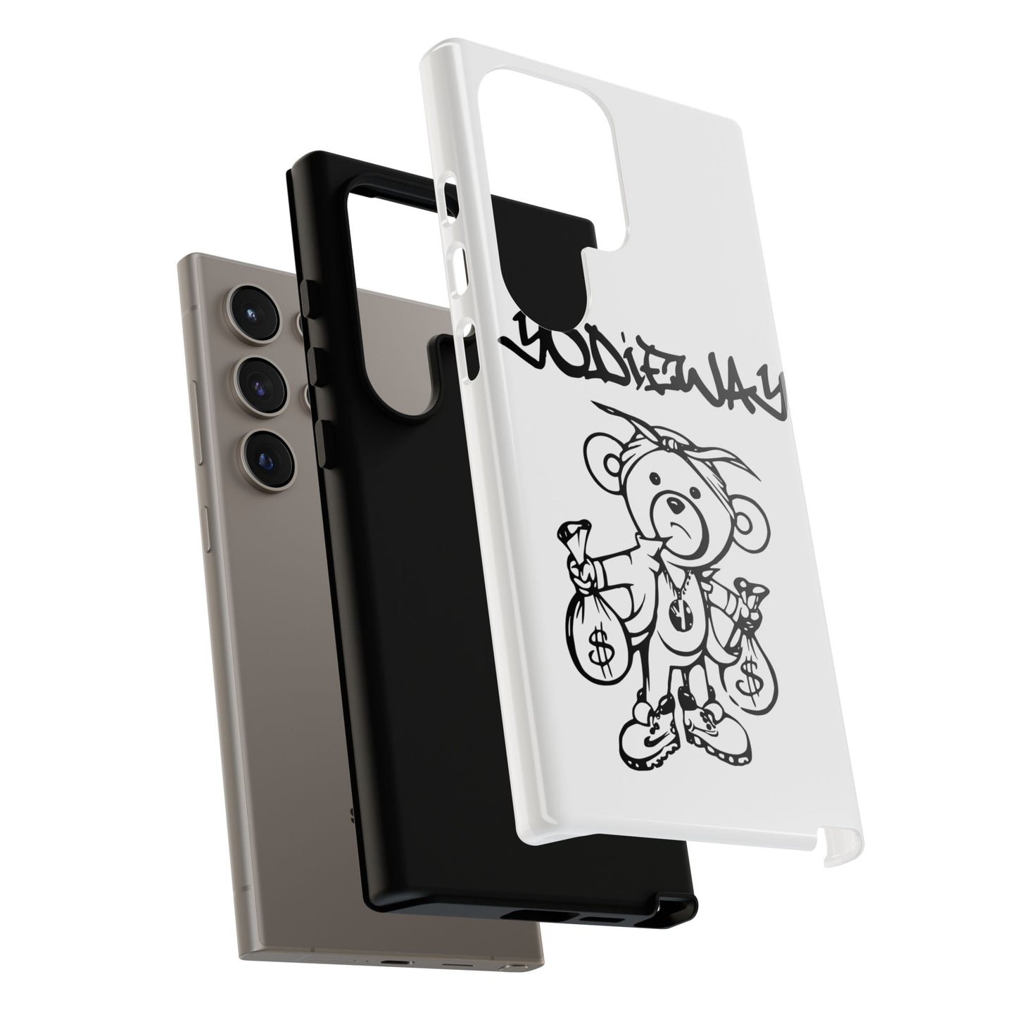 ORIGINAL YODIEWAY WHITE PHONE CASE