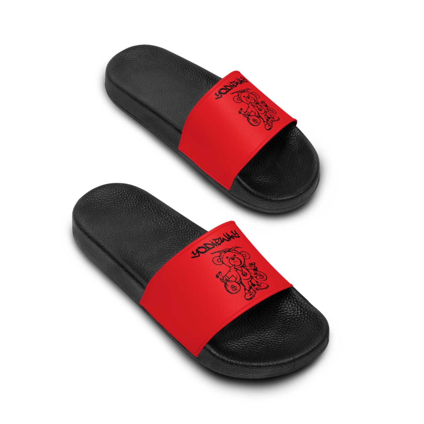RED ORIGINAL MEN YODIEWAY SLIDES