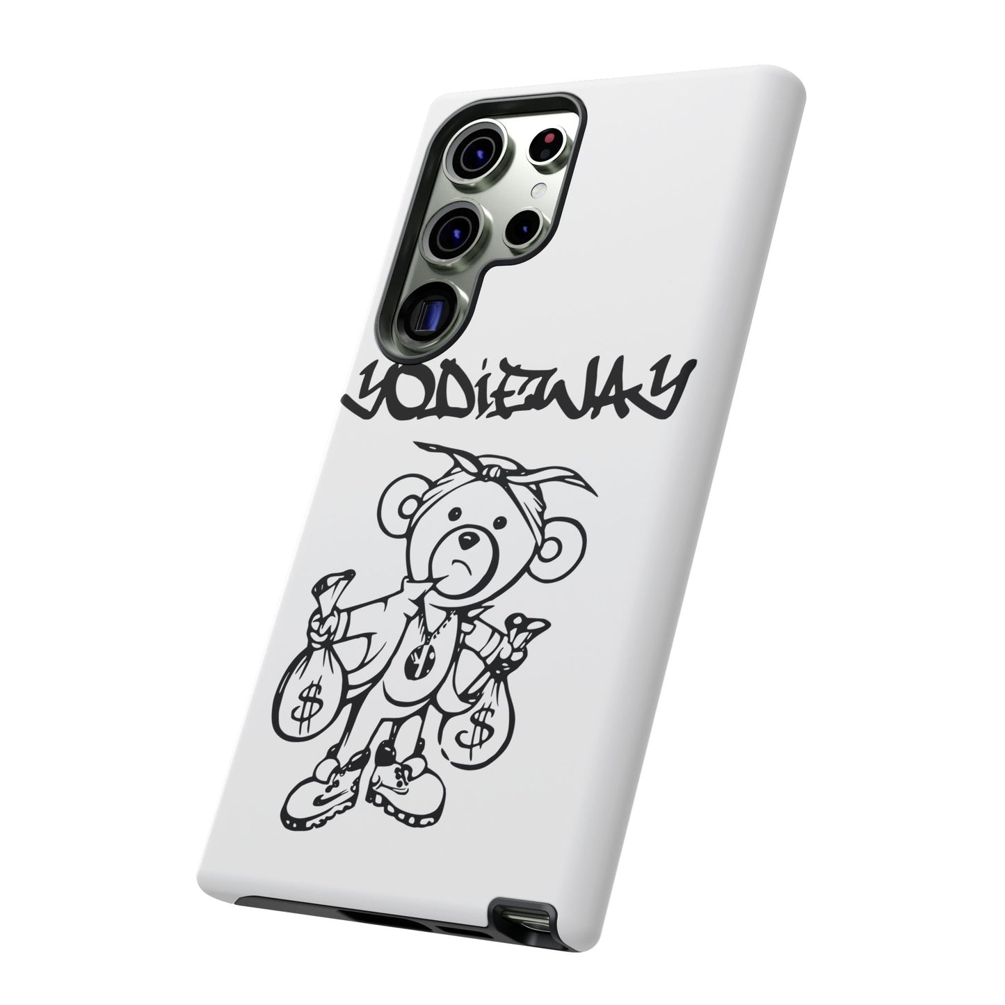 ORIGINAL YODIEWAY WHITE PHONE CASE