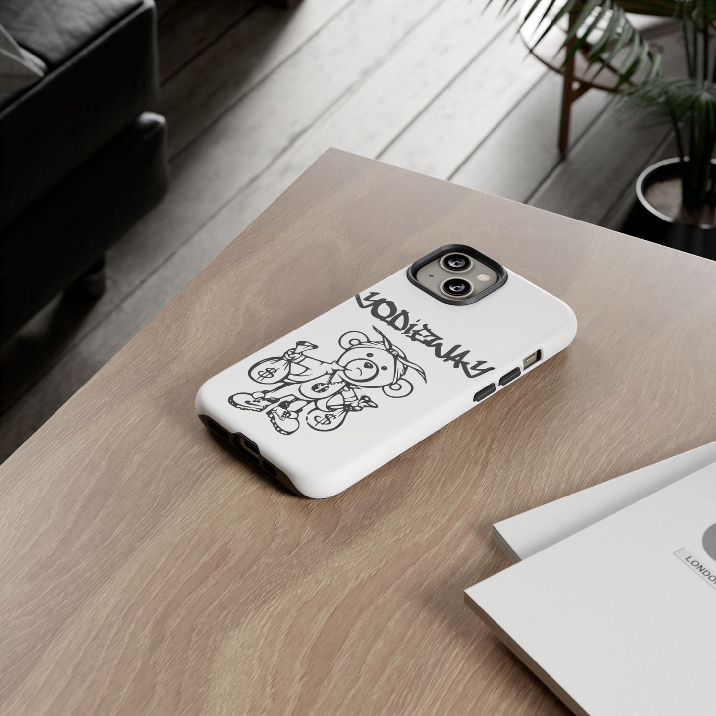 ORIGINAL YODIEWAY WHITE PHONE CASE