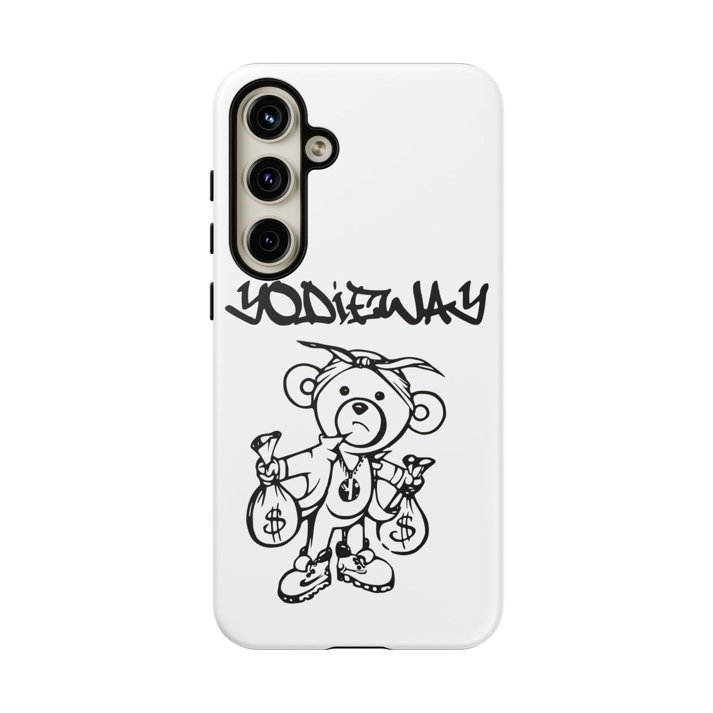 ORIGINAL YODIEWAY WHITE PHONE CASE