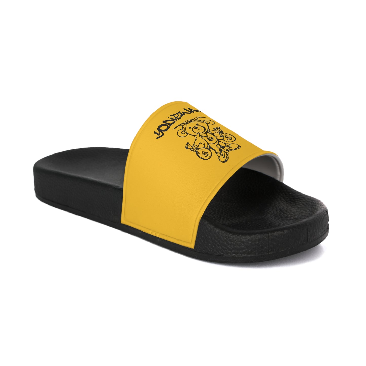 YELLOW ORIGINAL WOMENS YODIEWAY SLIDES