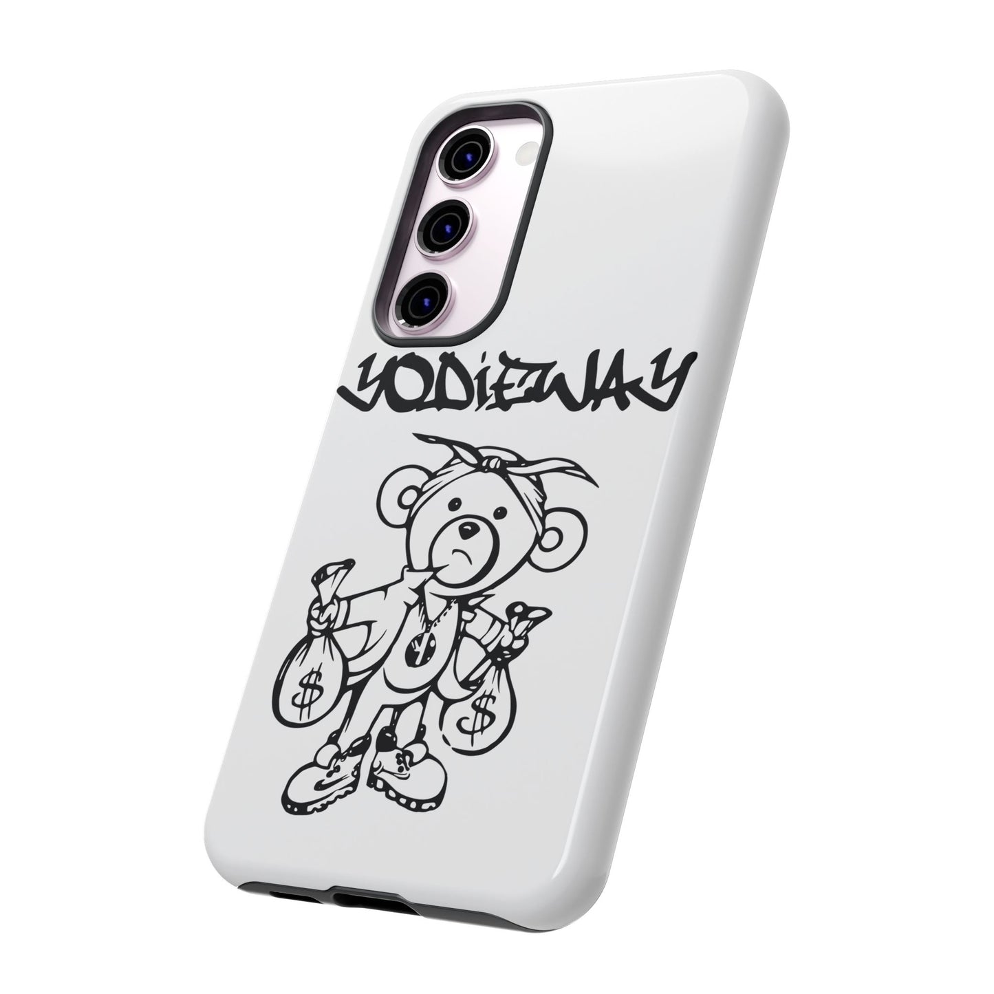 ORIGINAL YODIEWAY WHITE PHONE CASE