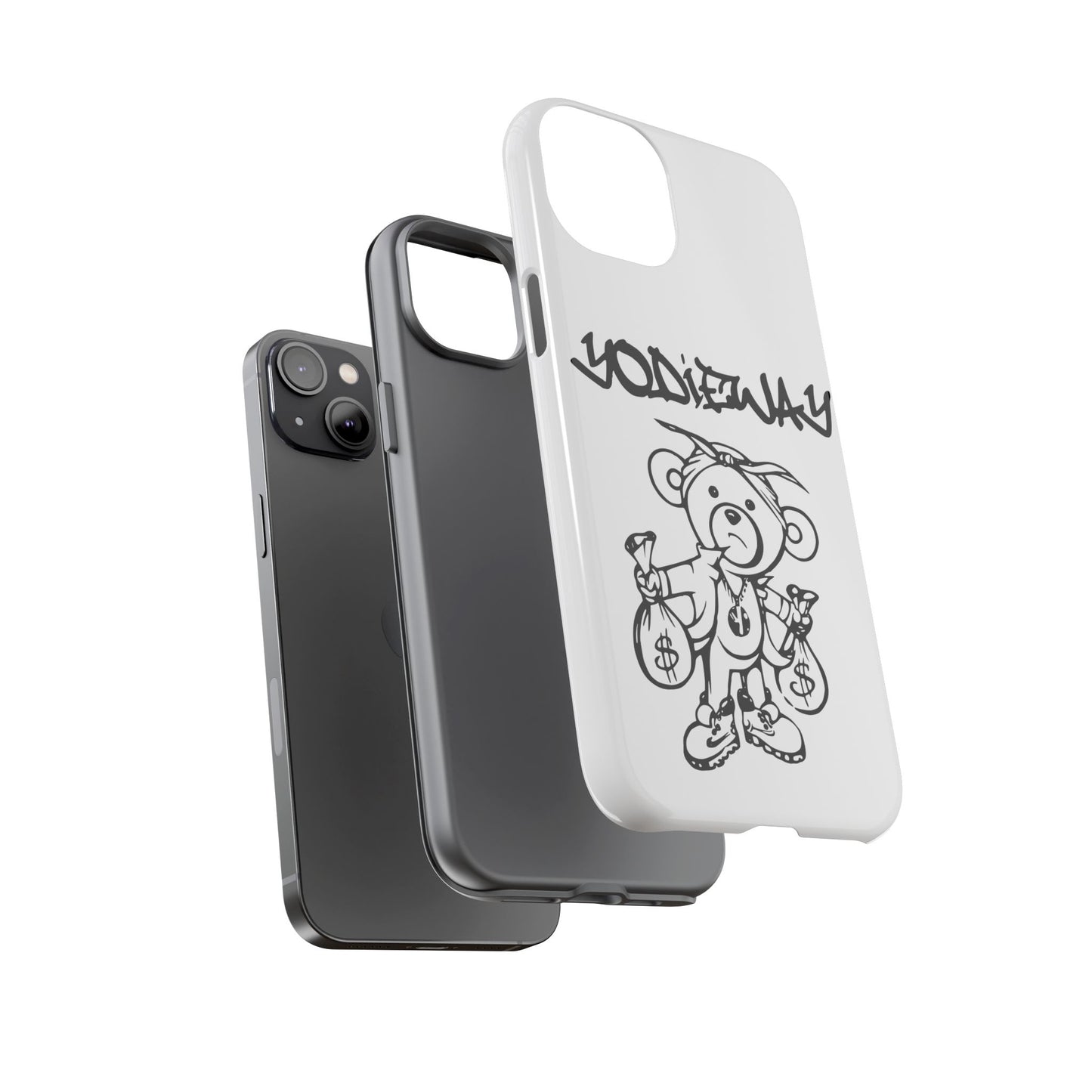 ORIGINAL YODIEWAY WHITE PHONE CASE
