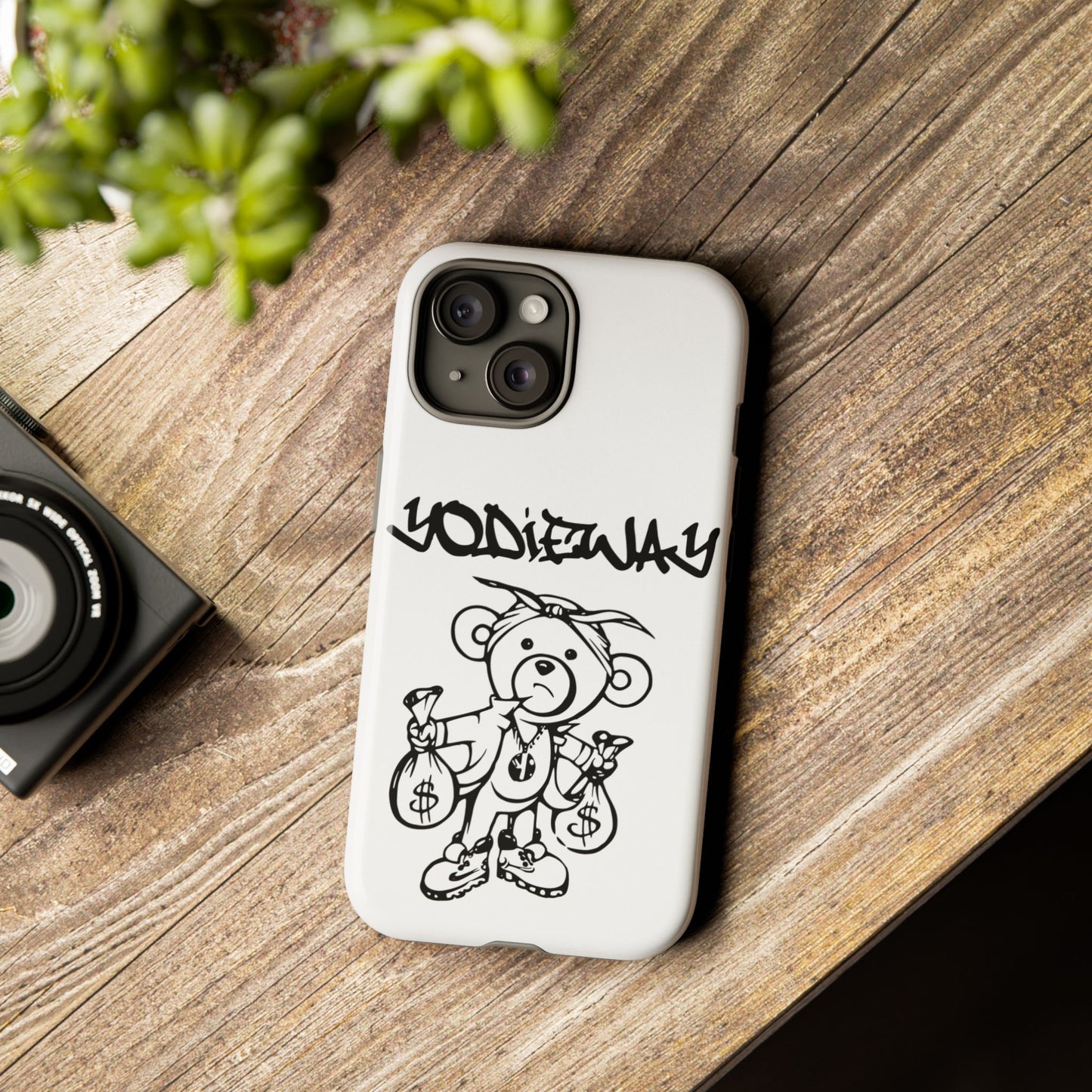 ORIGINAL YODIEWAY WHITE PHONE CASE