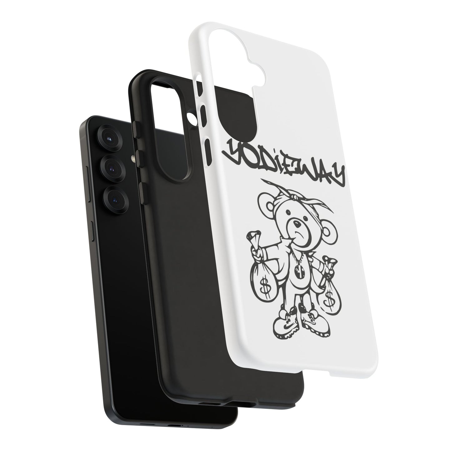 ORIGINAL YODIEWAY WHITE PHONE CASE
