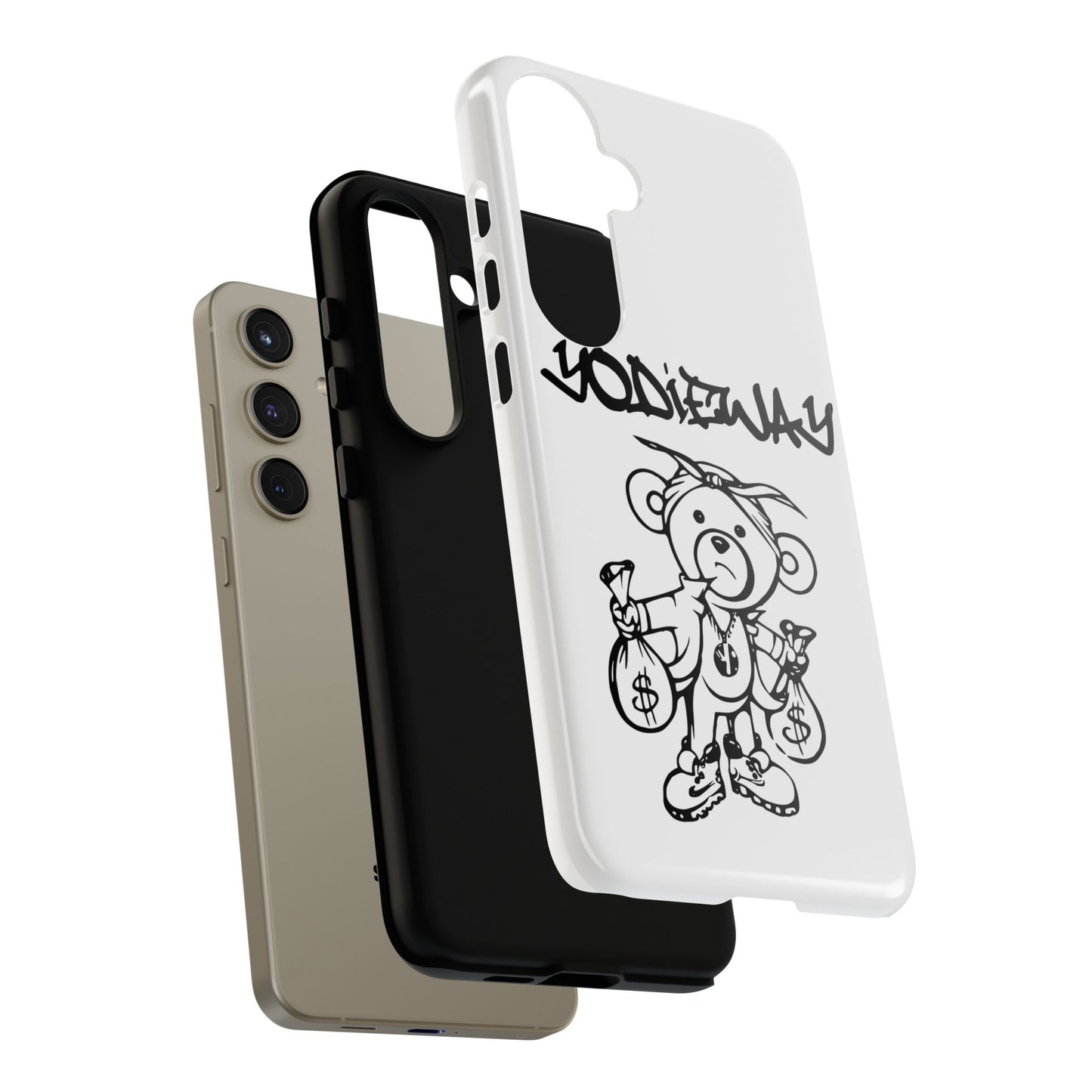 ORIGINAL YODIEWAY WHITE PHONE CASE