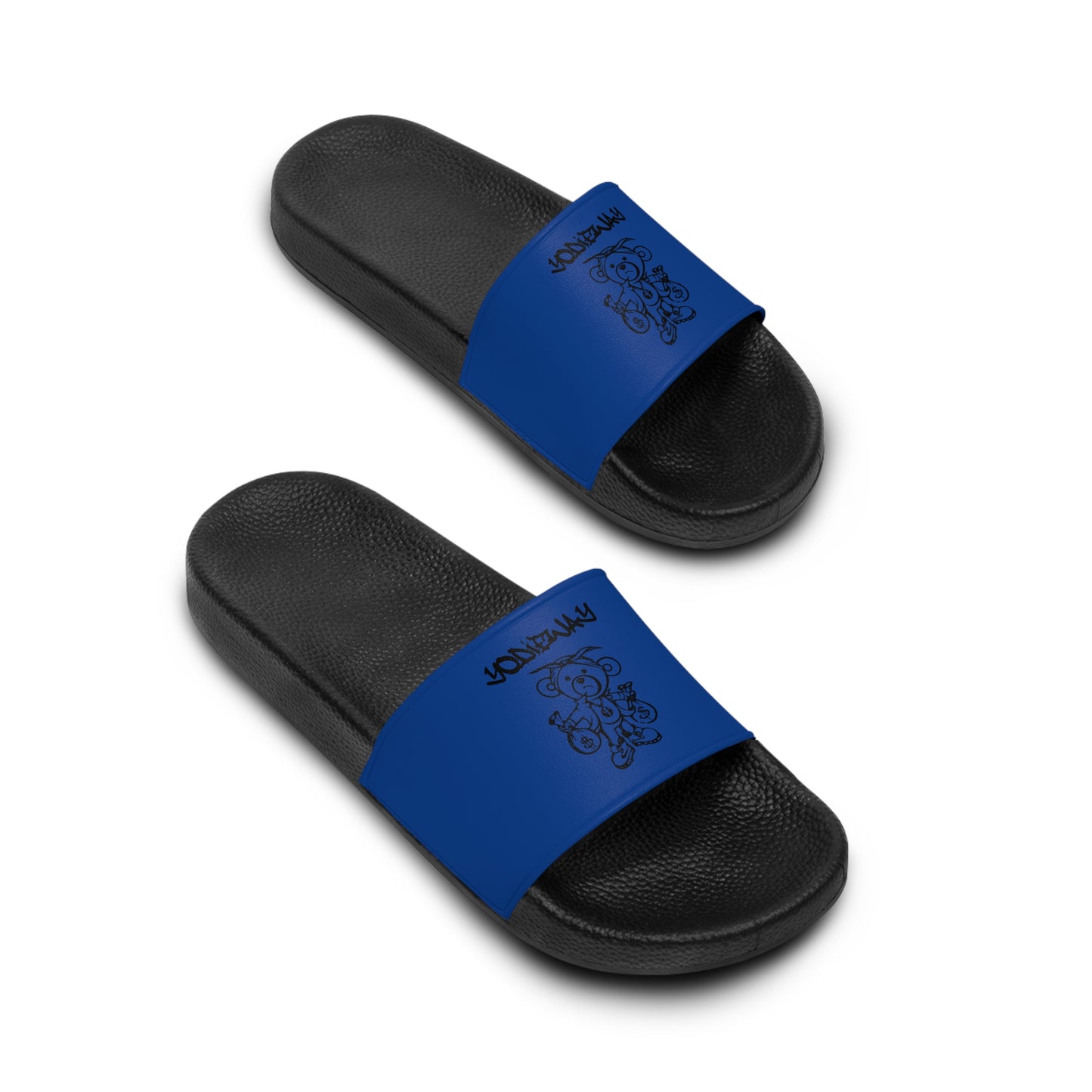 BLUE ORIGINAL WOMENS YODIEWAY SLIDES