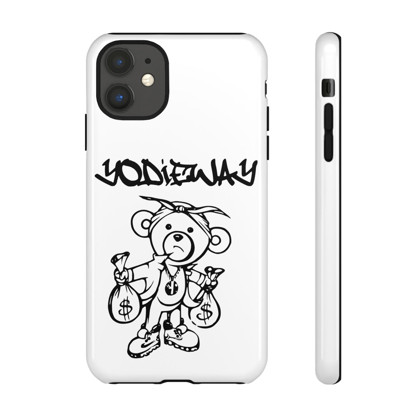ORIGINAL YODIEWAY WHITE PHONE CASE