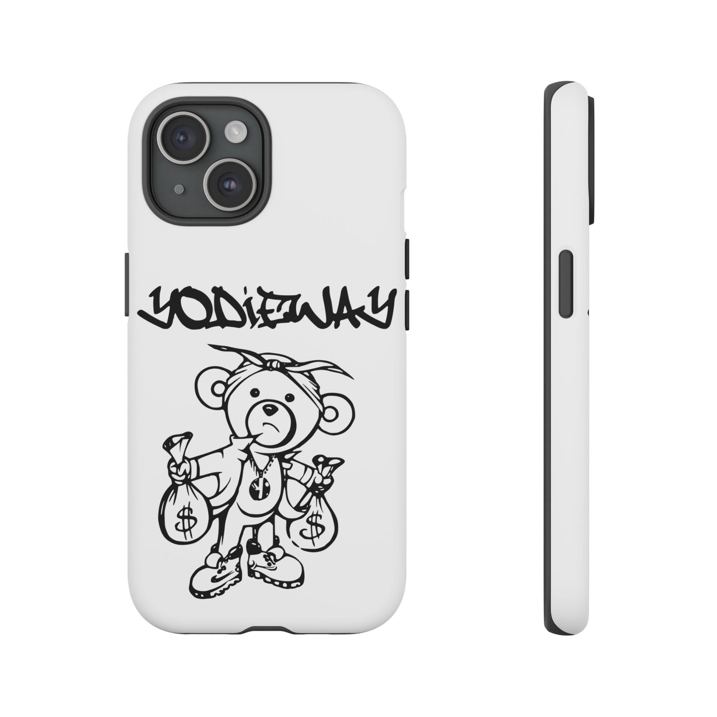 ORIGINAL YODIEWAY WHITE PHONE CASE
