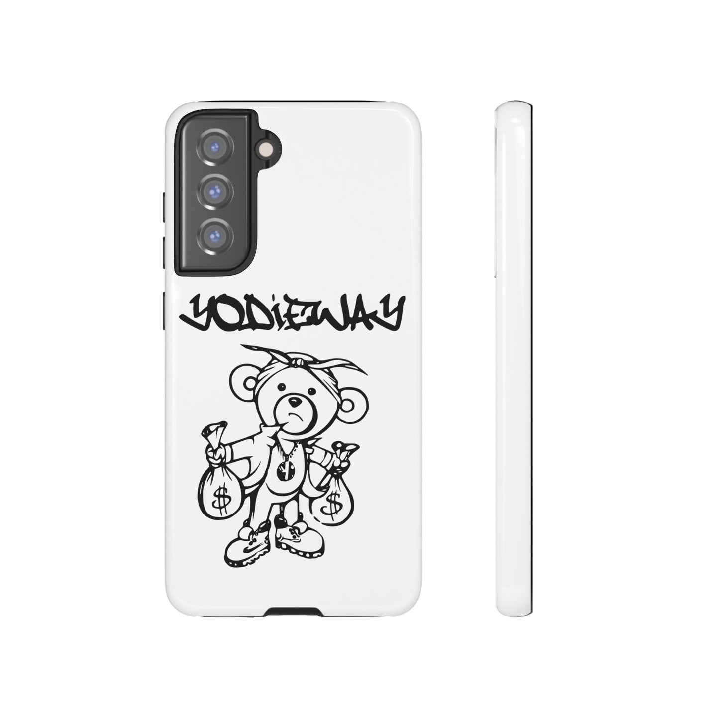 ORIGINAL YODIEWAY WHITE PHONE CASE