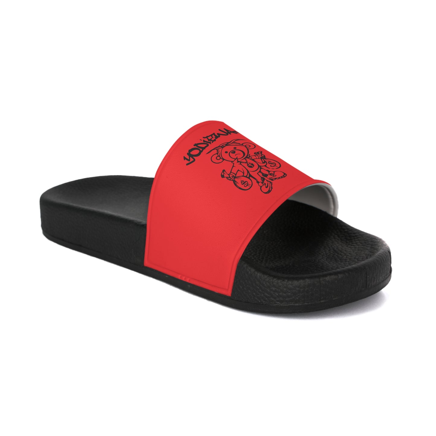 RED ORIGINAL WOMENS YODIEWAY SLIDES