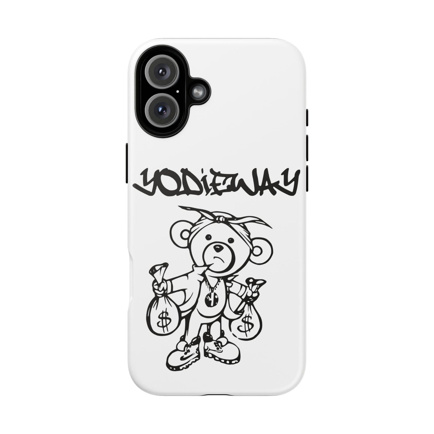 ORIGINAL YODIEWAY WHITE PHONE CASE