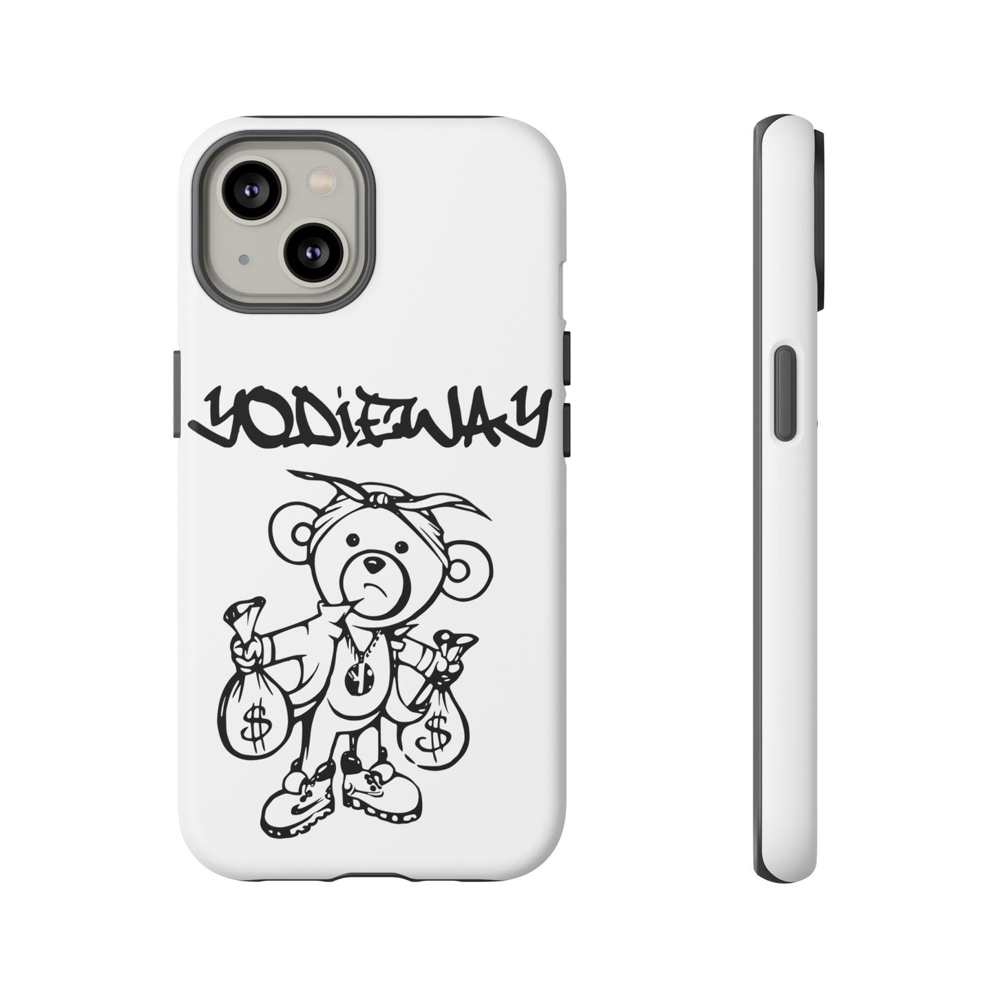 ORIGINAL YODIEWAY WHITE PHONE CASE