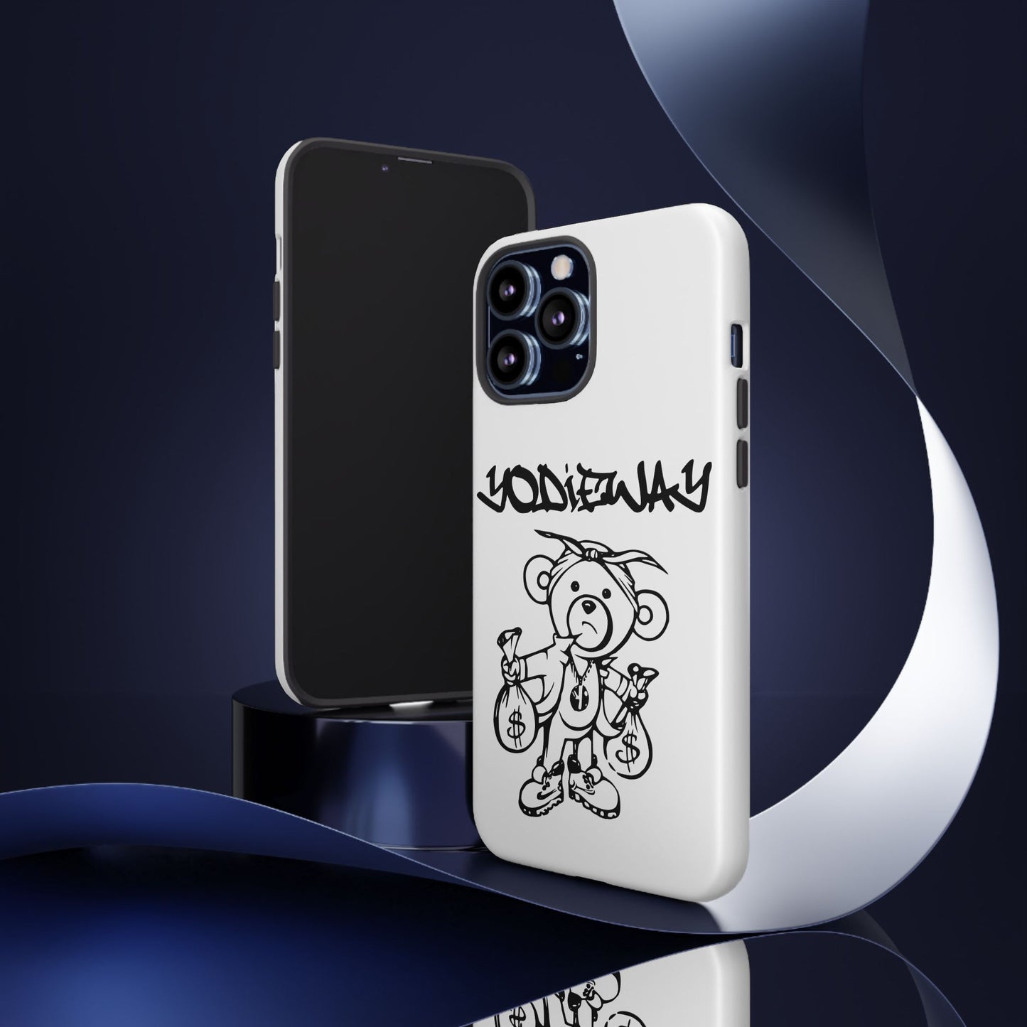 ORIGINAL YODIEWAY WHITE PHONE CASE
