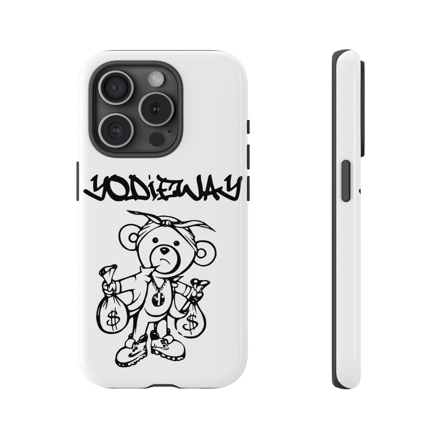ORIGINAL YODIEWAY WHITE PHONE CASE