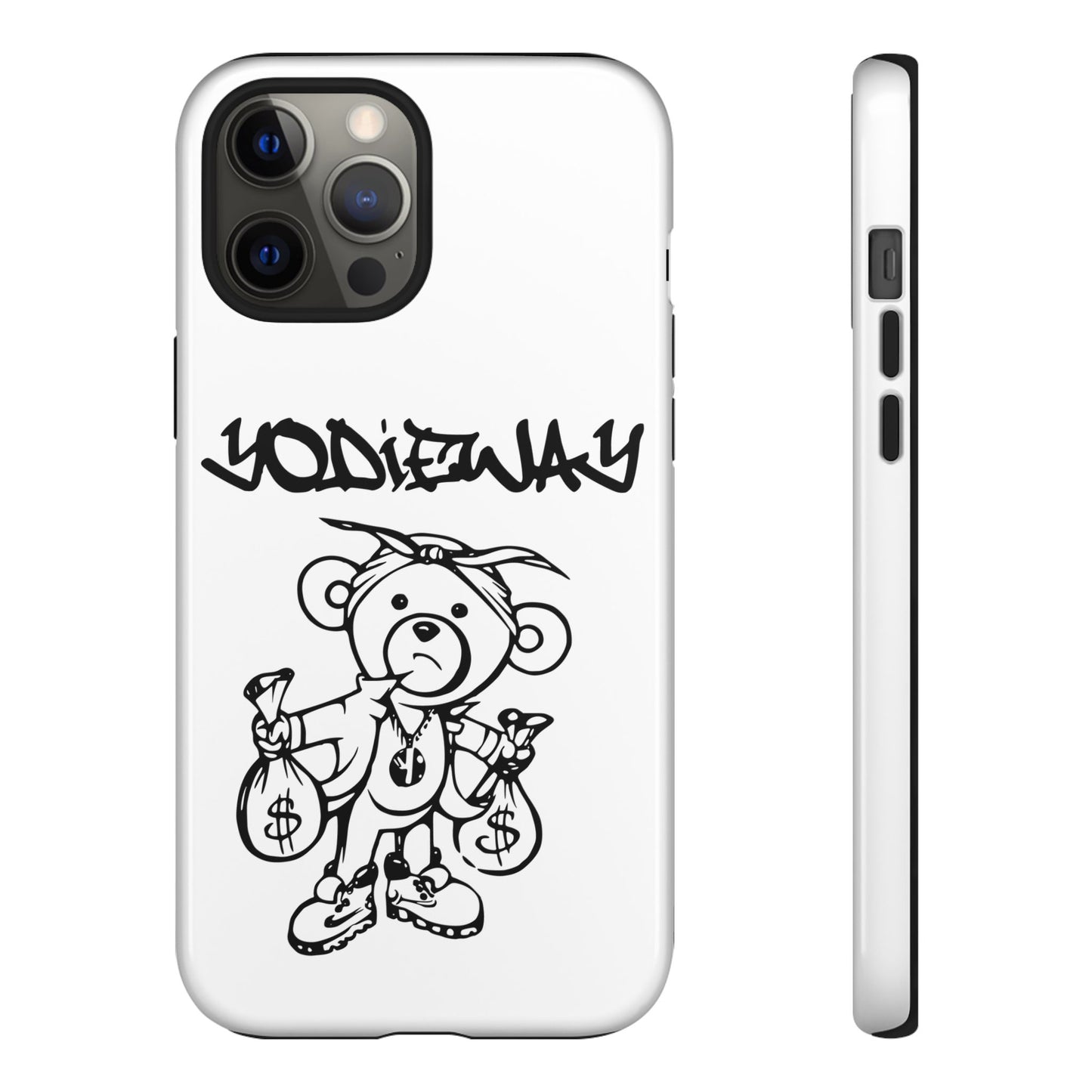 ORIGINAL YODIEWAY WHITE PHONE CASE