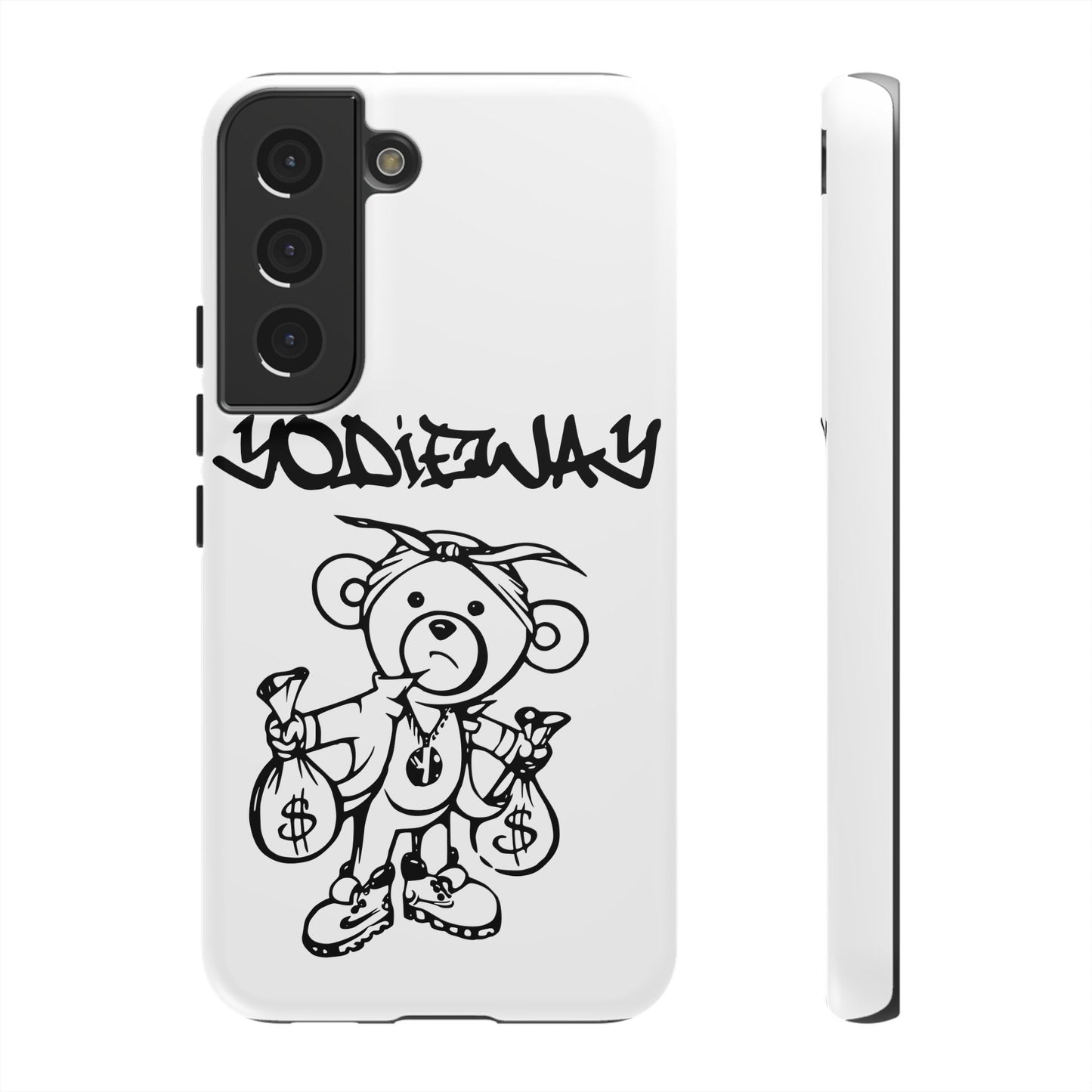 ORIGINAL YODIEWAY WHITE PHONE CASE