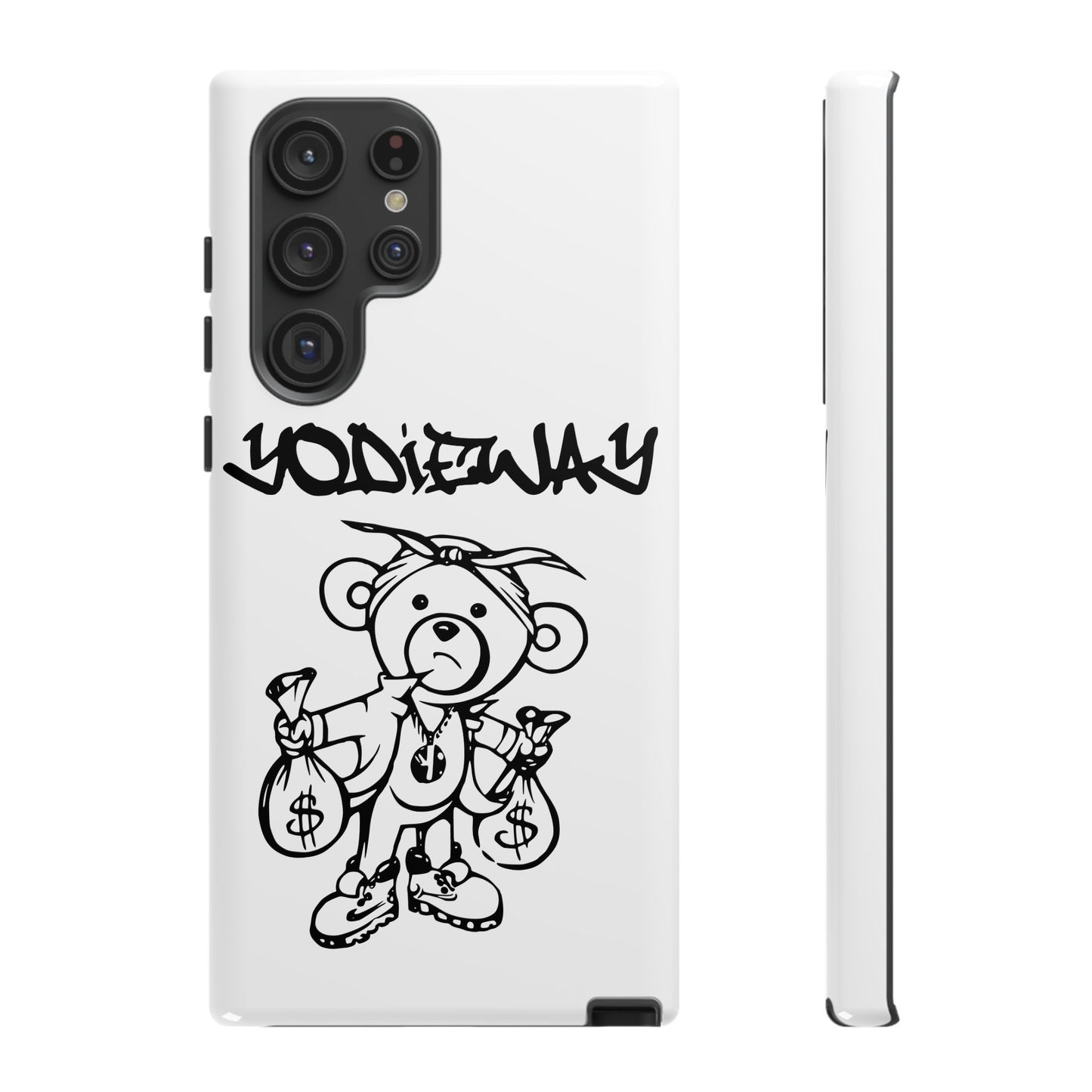 ORIGINAL YODIEWAY WHITE PHONE CASE
