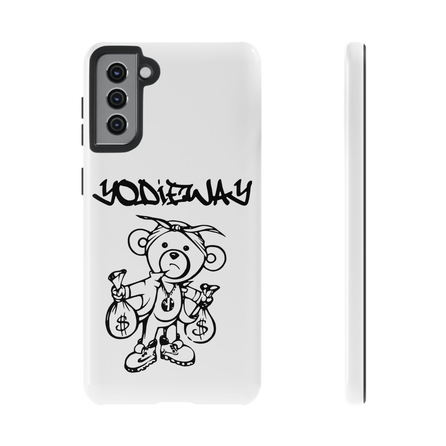 ORIGINAL YODIEWAY WHITE PHONE CASE