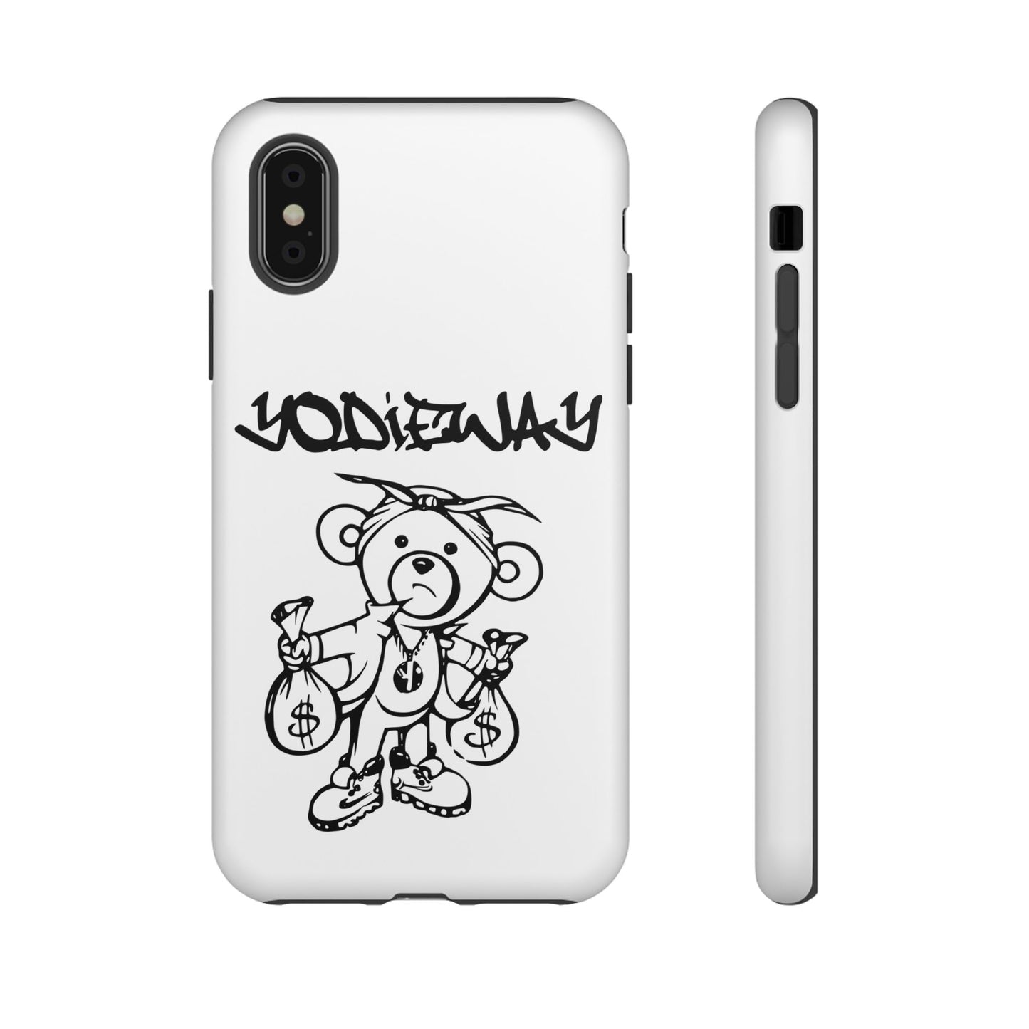 ORIGINAL YODIEWAY WHITE PHONE CASE