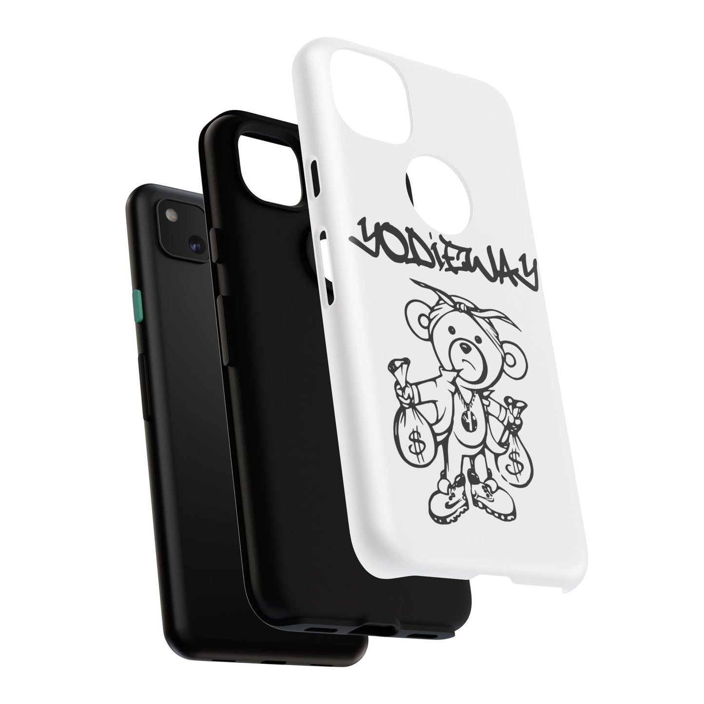 ORIGINAL YODIEWAY WHITE PHONE CASE