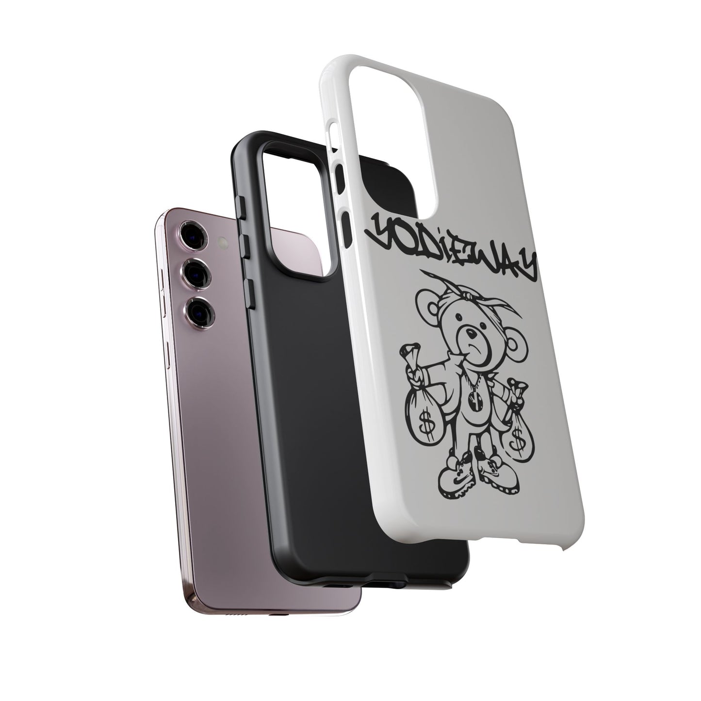 ORIGINAL YODIEWAY WHITE PHONE CASE