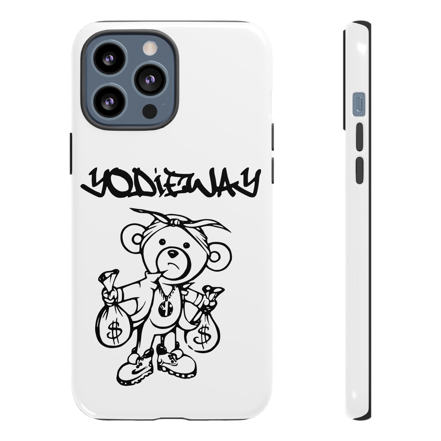 ORIGINAL YODIEWAY WHITE PHONE CASE