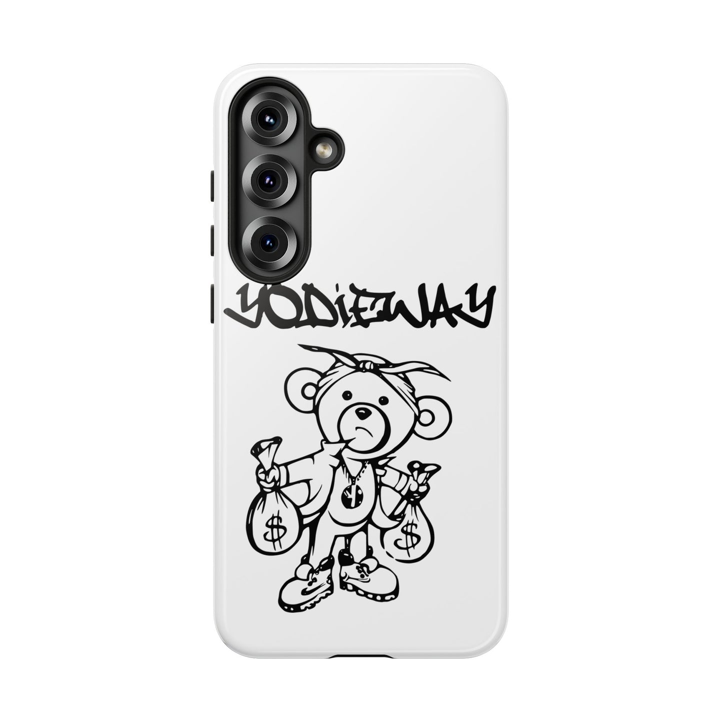 ORIGINAL YODIEWAY WHITE PHONE CASE