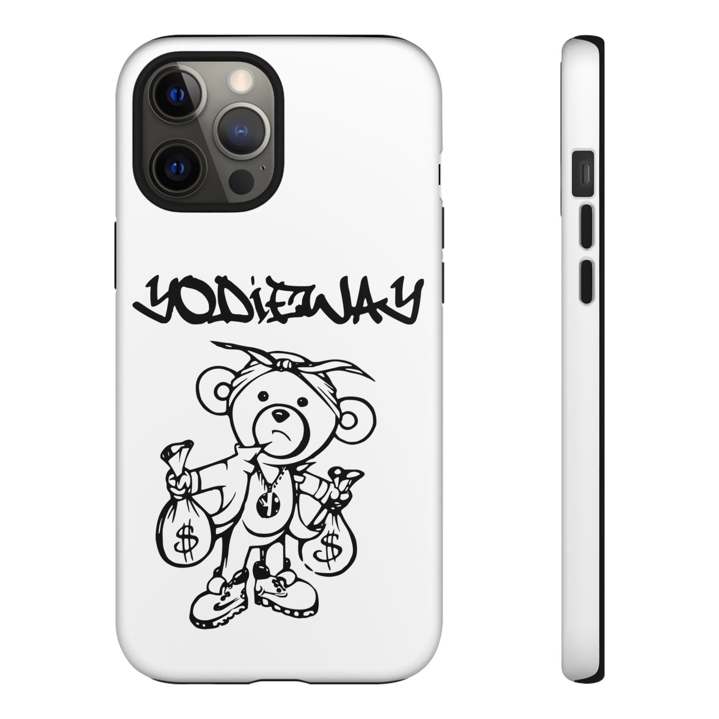 ORIGINAL YODIEWAY WHITE PHONE CASE