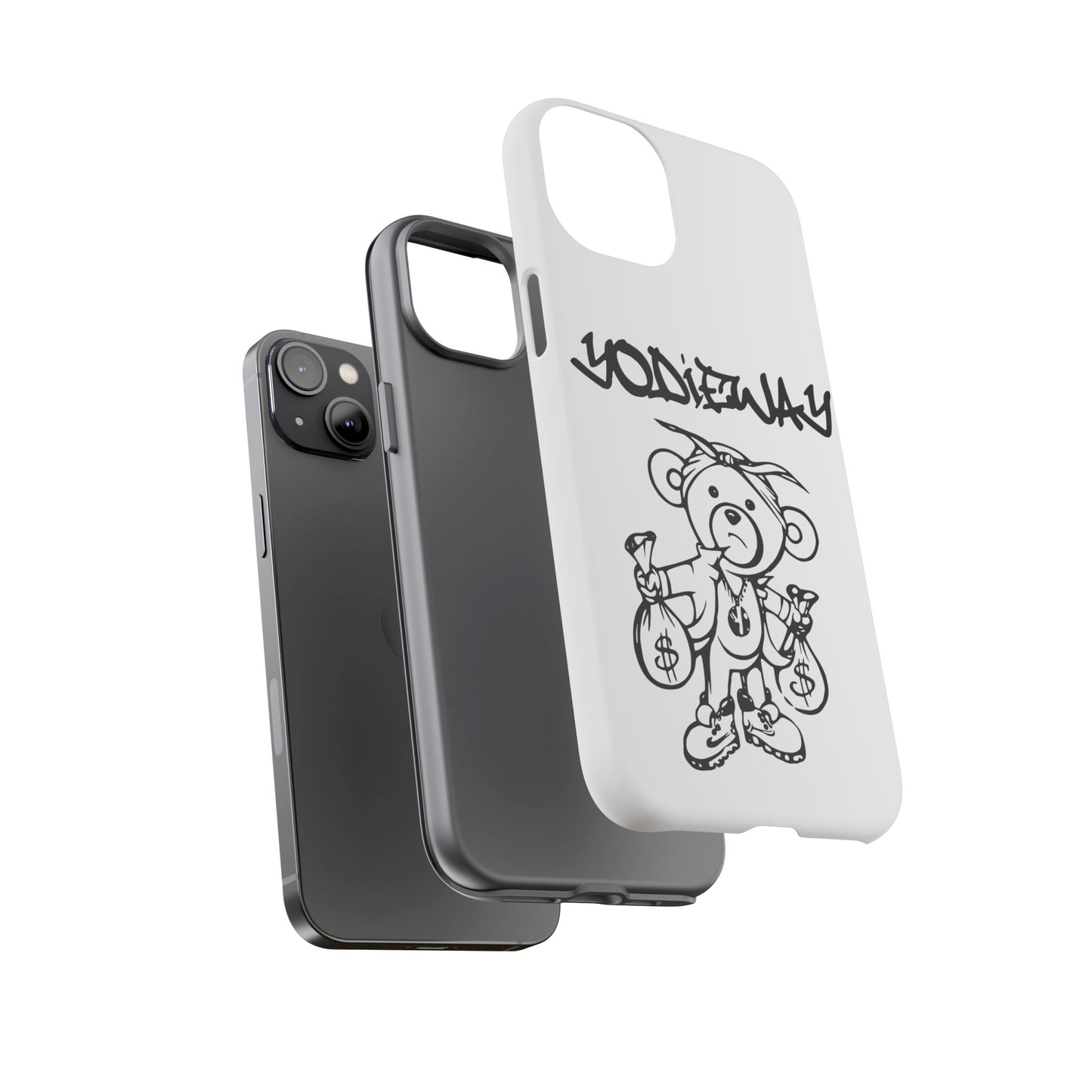 ORIGINAL YODIEWAY WHITE PHONE CASE