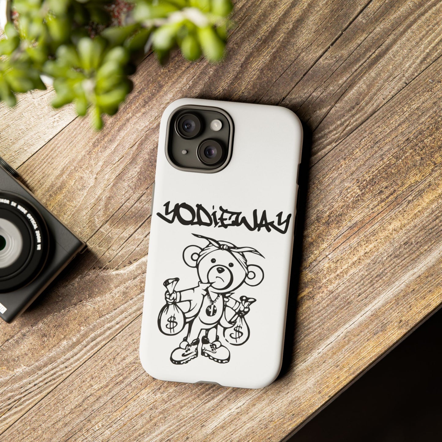 ORIGINAL YODIEWAY WHITE PHONE CASE