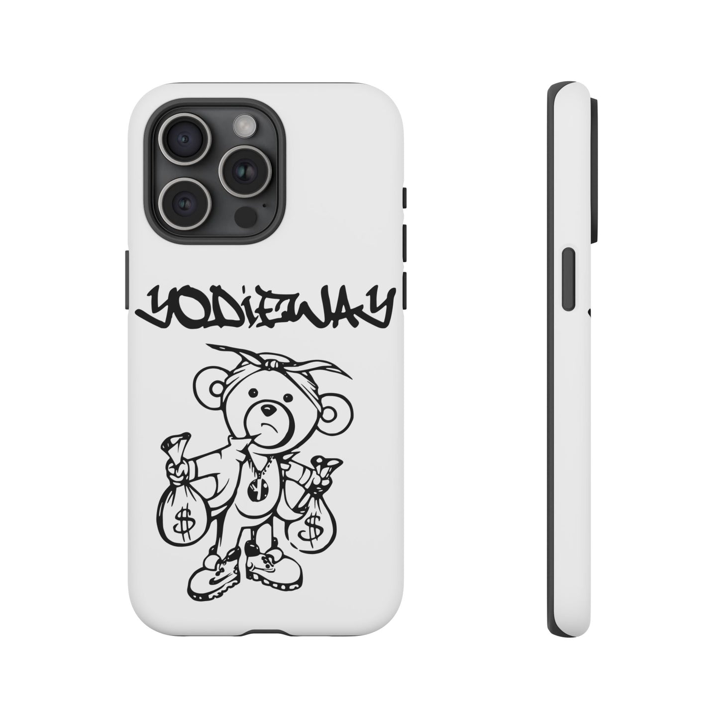 ORIGINAL YODIEWAY WHITE PHONE CASE