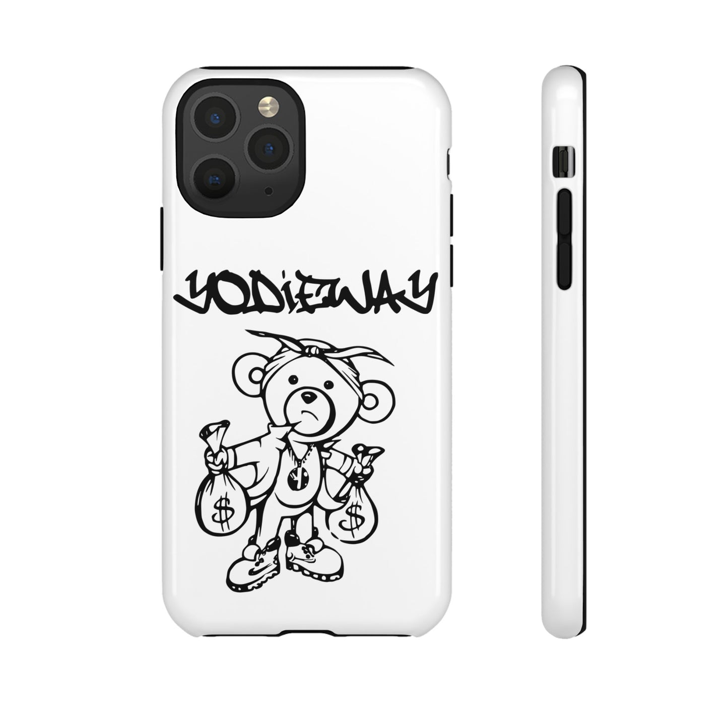 ORIGINAL YODIEWAY WHITE PHONE CASE