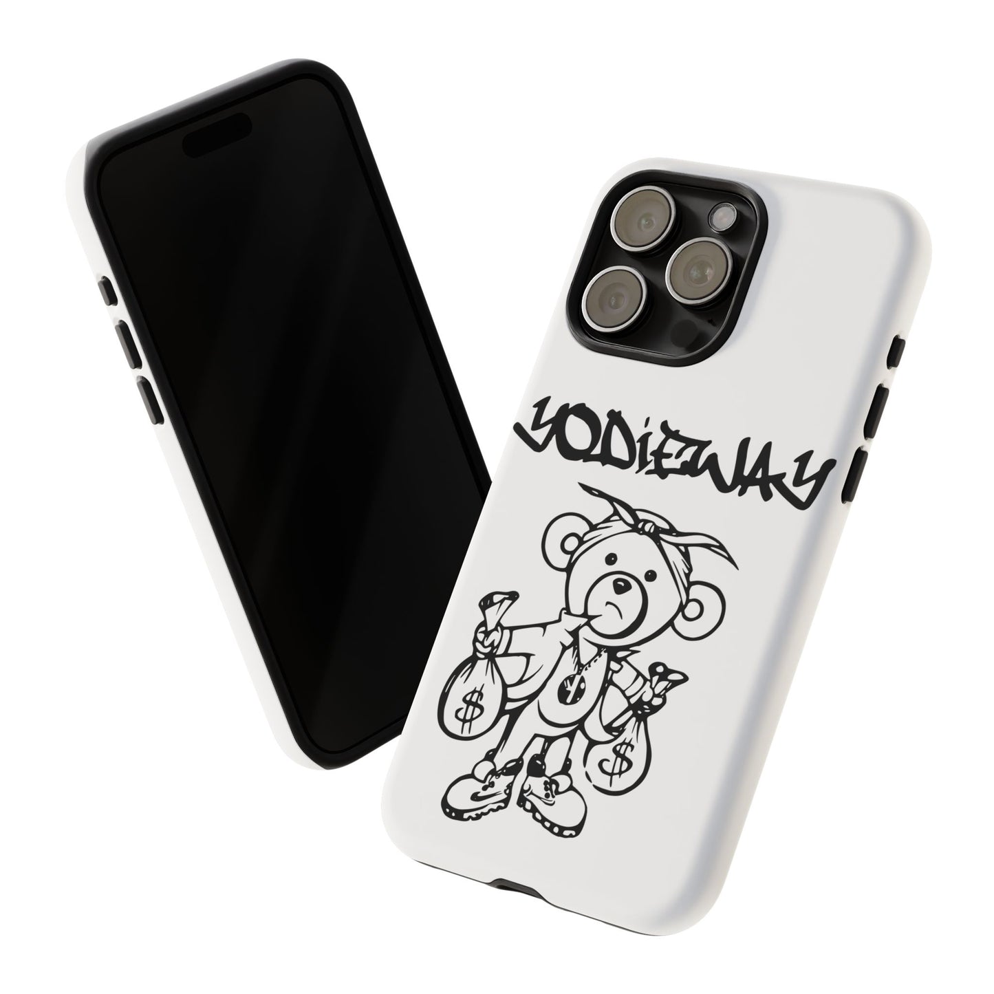 ORIGINAL YODIEWAY WHITE PHONE CASE