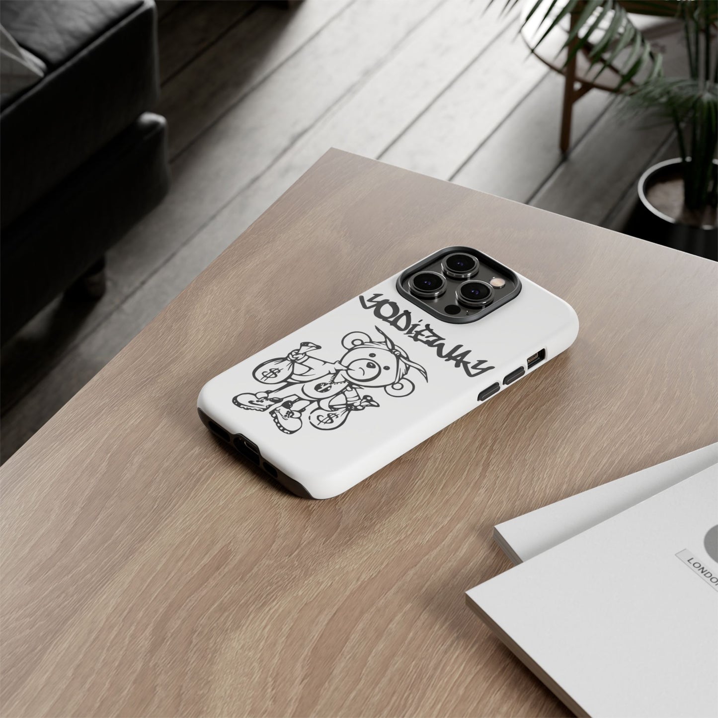 ORIGINAL YODIEWAY WHITE PHONE CASE