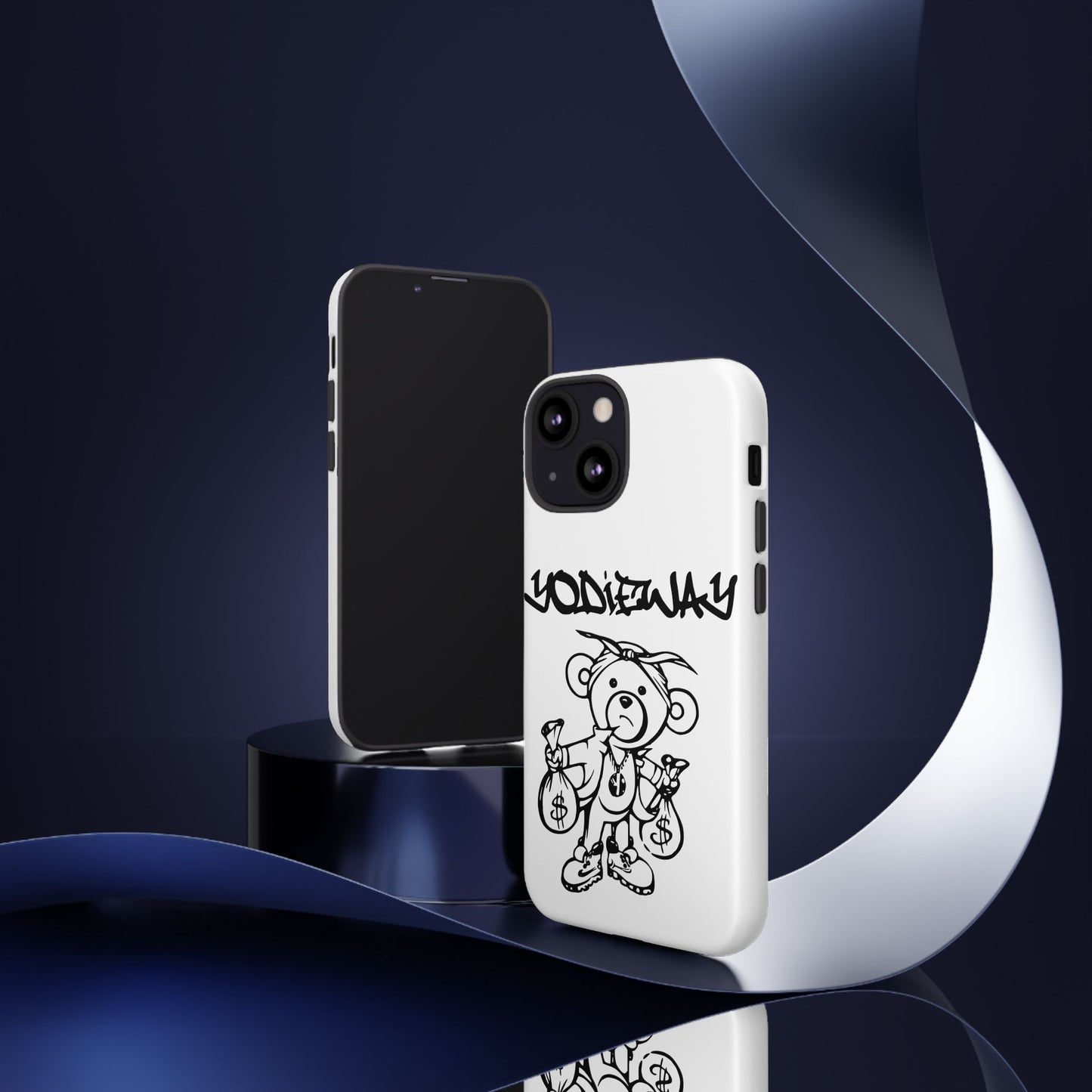 ORIGINAL YODIEWAY WHITE PHONE CASE