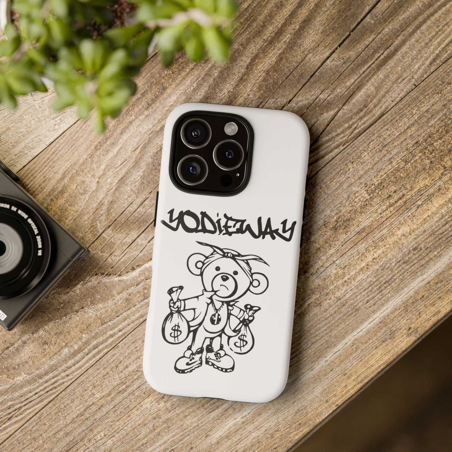 ORIGINAL YODIEWAY WHITE PHONE CASE