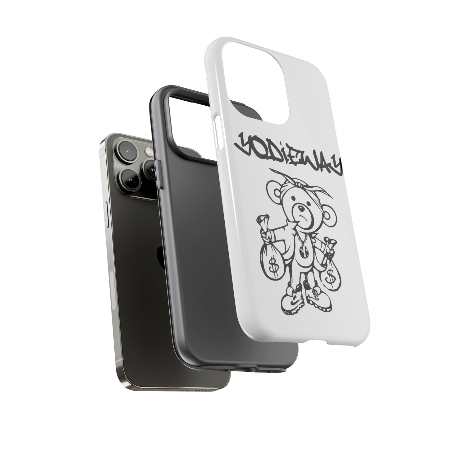 ORIGINAL YODIEWAY WHITE PHONE CASE
