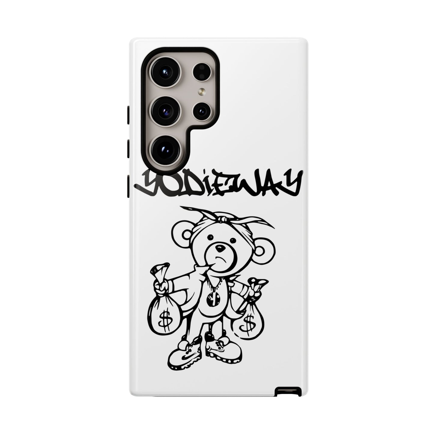 ORIGINAL YODIEWAY WHITE PHONE CASE