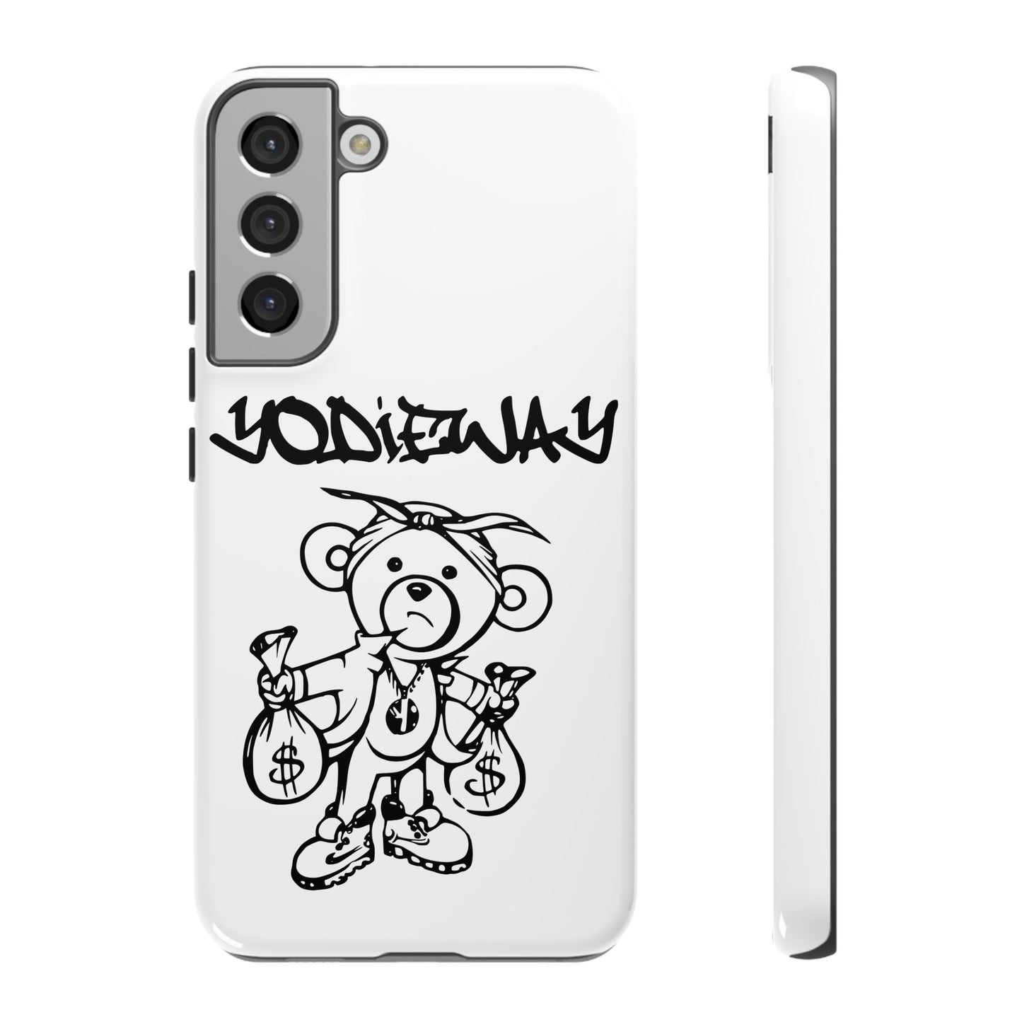 ORIGINAL YODIEWAY WHITE PHONE CASE