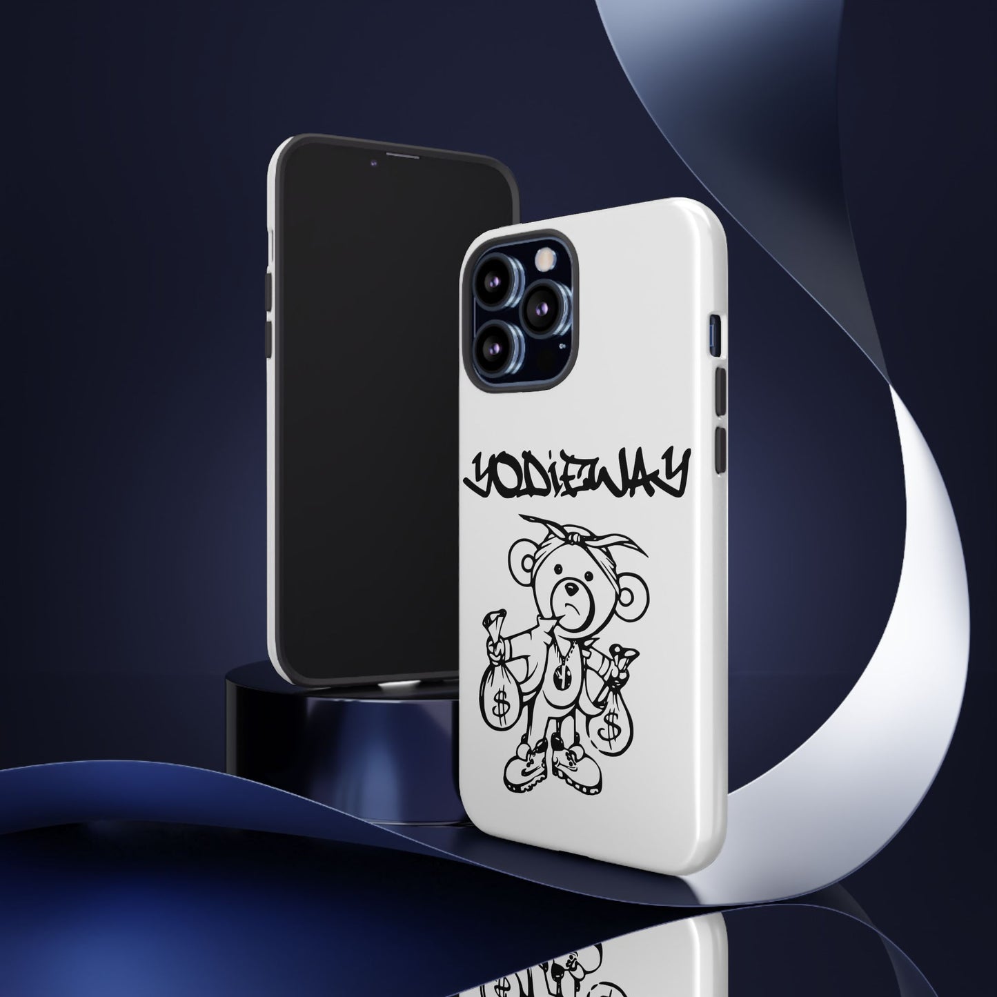 ORIGINAL YODIEWAY WHITE PHONE CASE