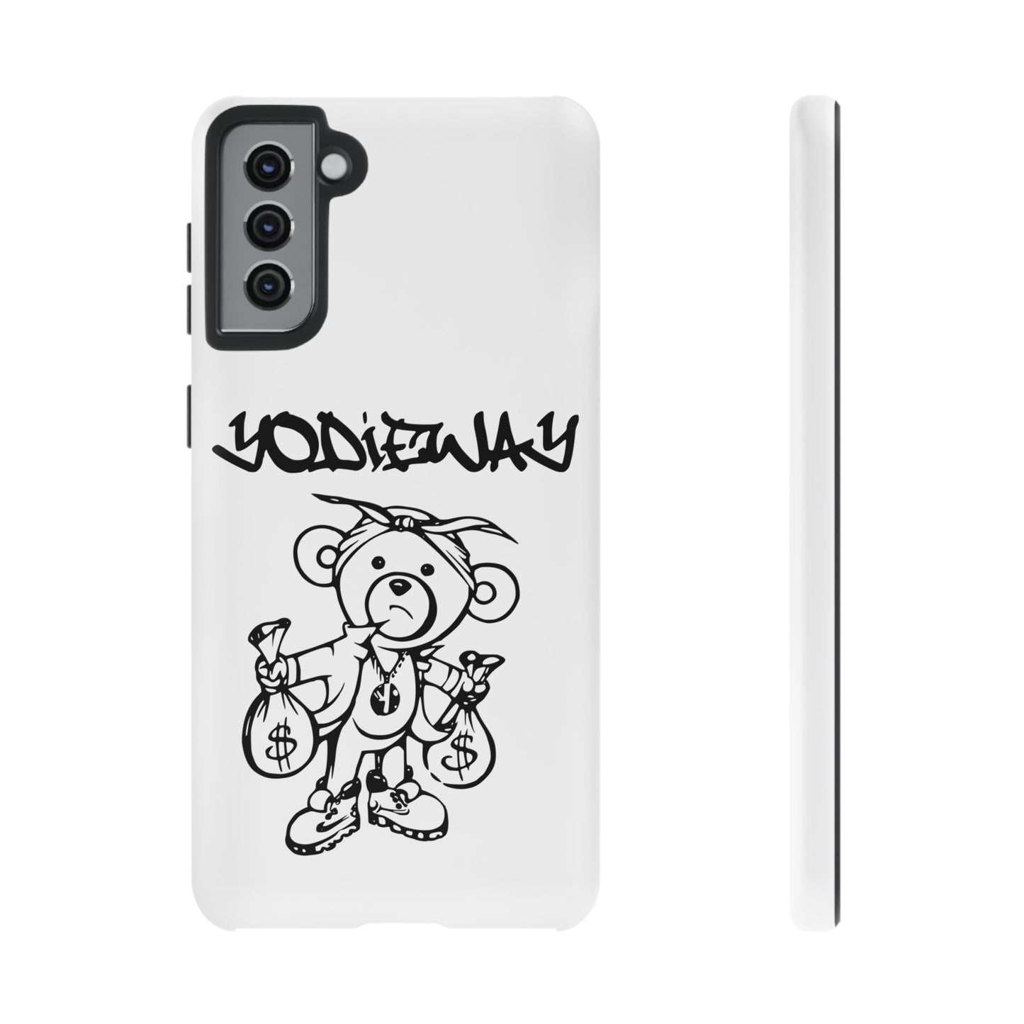 ORIGINAL YODIEWAY WHITE PHONE CASE