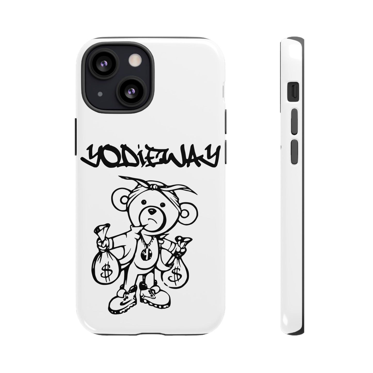 ORIGINAL YODIEWAY WHITE PHONE CASE